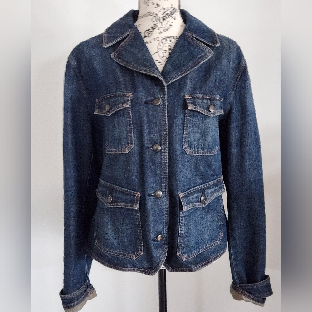 Chaps Classic Denim Jean Jacket
